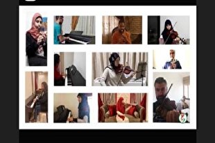 سرود جوانان لبنانی برای ایران + فیلم