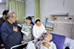 عيادت رئیس جمهور از مجروحان جنایت‌های رژیم صهیونیستی