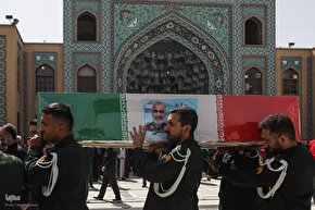 تشییع و خاکسپاری پیکر شهید سرلشکر سلامی