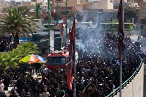 فیلم | هم‌صدایی مردم اصفهان با زائران اربعین