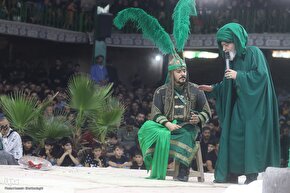 تعزیه شهادت حضرت علی اکبر (ع) در قودجان