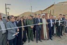 بهره‌برداری از طرح هادی ۱۲ روستای باروق