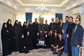 دیدار شهردار تبریز با خانواده شهیدان «نورعلی‌زاده» و «شهریاری»