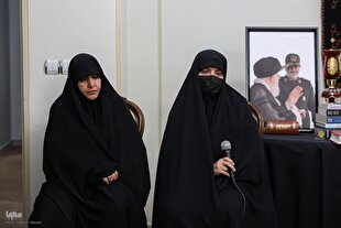 برپایی محفل قرآنی بانوان در منزل شهید سردار سلامی + عکس