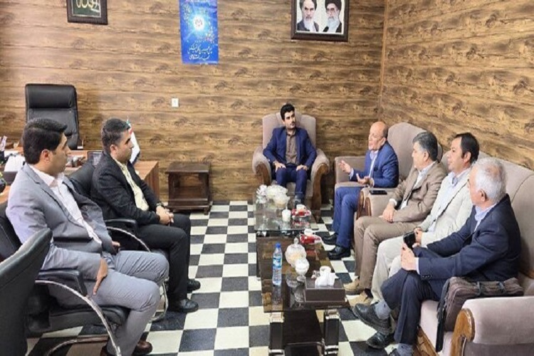 حضور مدیرعامل شرکت آب منطقهای در دفتر رئیس جهاددانشگاهی کهگیلویهوبویراحمد حضور مدیرعامل شرکت آب منطقهای در دفتر رئیس جهاددانشگاهی کهگیلویهوبویراحمد