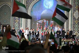 FOTO - Grande evento coranico nel mausoleo dell'Imam Reza (AS)