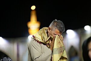 Cerimonie di Moharram al mausoleo dell'Imam Reza (AS)