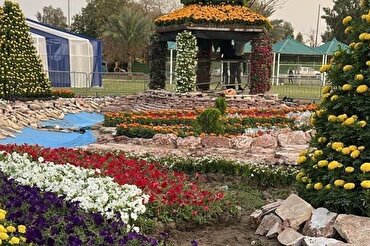 Penyertaan jabatan bunga dan tumbuhan wilayah Husaini dalam Festival Antarabangsa Baghdad + klip