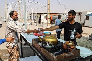 ایران و عراق بارڑر پر موکبوں کی تیاریاں